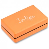 Блок для йоги INDIGO 6011 HKYB 22,8 х15,2 х7,6 см Оранжевый